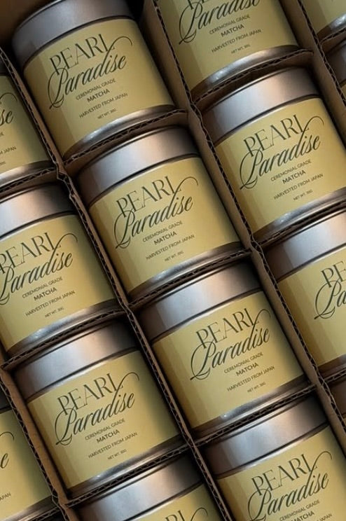 Pearl Paradise Matcha Tin